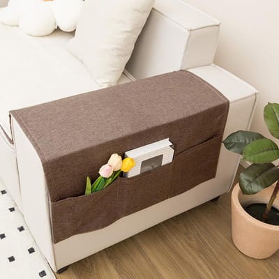 Bankleuninghoesdoek Moderne Stijl Imitatie Linnen Stofdoekhoes Pad Universeel Voor Zomer Antislip Handdoekhoesdoek 50*110CM