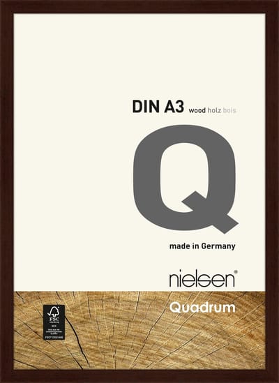 Nielsen Quadrum Houten Wissellijst Wenge 29,7x42cm (A3)