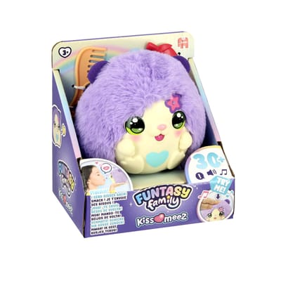 Jumbo - Funtasy Family - Kiss-meez Hamster - Interactieve knuffel - Plush - Vanaf 3 jaar