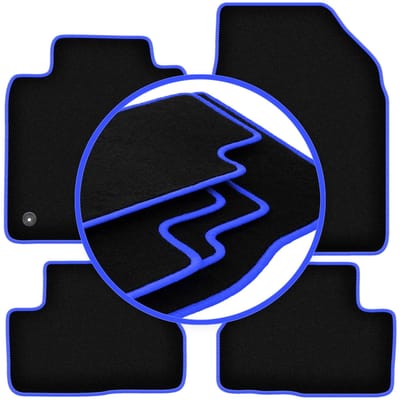 CARLUX-BLUE automatten voor: Nissan Micra K12 hatchback (2002-2010)