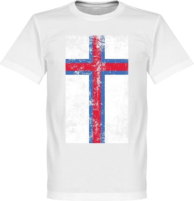 Faroër Eilanden Flag T-Shirt - L