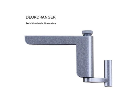 Deurdranger - Deursluiter Zilverkleur ClipClose® - Instelbaar