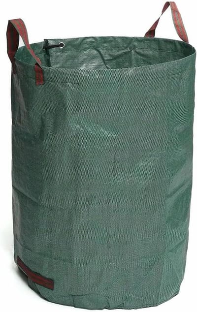 Tuinafvalzak - Grascontainer Opslag - Tuinafval Verzamelen - Robuust Waterdicht Ontwerp - 500 Liter - Groen