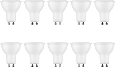 Modee GU10 LED Lamp 1W - 90lm - 2700K - Warm Wit - LED Spot - Vervangt 10W Halogeen Gloeilamp - 10 stuks