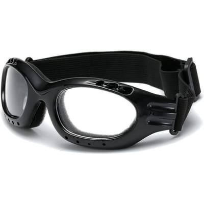 Bril Winddicht Verstelbaar Winddicht Moto Dirt Skibril Helder zicht Verstelbare kleurfilm Lasslip-oogkleppen 01 black