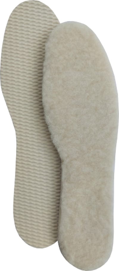 Ronilux Kaprun Wollen Vachtzool - Winter Inlegzool - Scheerwol - Tegen koude voeten - Warm en zacht - Maat 36/37