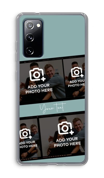 Gepersonaliseerd - Case Company® - Hoesje geschikt voor Samsung Galaxy S20 FE / S20 FE 5G hoesje - Filmrol N°2 - Soft Cover Telefoonhoesje - Bescherming aan alle Kanten en Schermrand