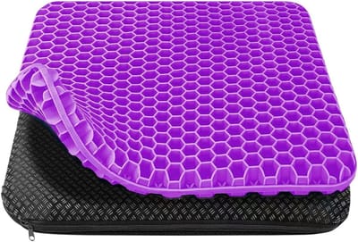 MRKK® Gelkussen voor Zitontlasting - Zitkussen - Ergonomisch Kussen voor Stoel