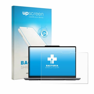upscreen - Screenprotector voor Lenovo ThinkPad X1 2-in-1 Gen 11 Aura Edition - Folie Beschermfolie transparant antibacterieel