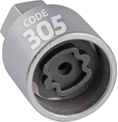 SW-Stahl 02385L-5 Wielslotadapter 305 | Geschikt voor Mercedes-Benz | Gereedschap voor het verwijderen van wielsloten | Wielslotverwijderaar | Wielslotsleutel