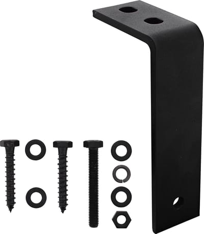 Intersteel Set van 5 plafondbeugels tbv schuifdeursysteem mat zwart