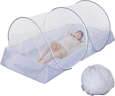 Klamboe 1 Persoons - Muggennet - Muskietennet Baby - Regenboog