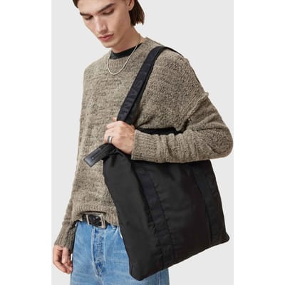 AllSaints Afan Tote Black Maat: OS | Tassen Outlet | Heren | Zwart