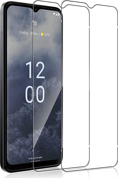 Screenprotector geschikt voor Nokia G60 screenprotector Beschermglas 2 pack - Screenprotector geschikt voor Nokia G60 screen protector glas