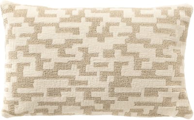 MALENE | sierkussen 30x50 cm | Brown Rice | beige | Hoii