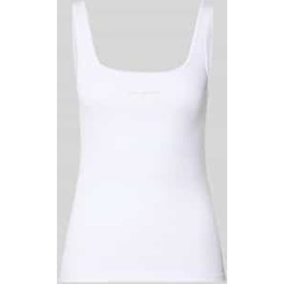 Calvin Klein Jeans  Top MONOLOGO SCOOP NK RIB TANKTOP
