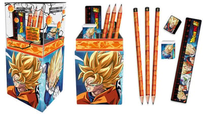 Dragon Ball desktop pencil holder set