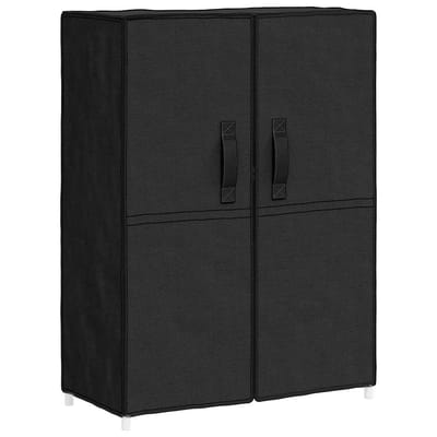 vidaXL - Schoenenkast - 60x30x90 - cm - stof - zwart