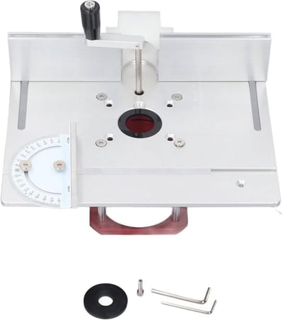 Freesmachine Lift - Hefsysteem Kit - Werktafel Maken - Eenvoudige Hoogteverstelling - 64-65 mm - Zilver