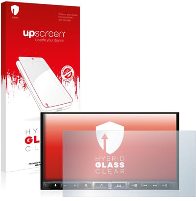 upscreen - Screenprotector voor Alpine iLX-705D - Folie Beschermfolie Beschermglas transparant