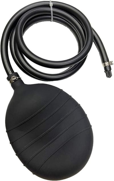 Afvoerstop - Slangafsluiter - Leidingen Afdichten - Met Schrader ventiel - 50-110 mm - Zwart