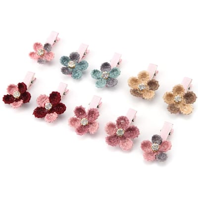 10 stuks Haaraccessoires voor Huisdieren Puppy Hond Kat Verzorging Bloemen Haarspelden Haarklemmen