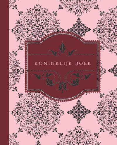 Stijlvol Notitieboekje voor Meisjes - 200 Pagina's - Elegant en Functioneel - Perfect voor School, Thuis en Creatief Schrijven - Roze met Sterren Design
