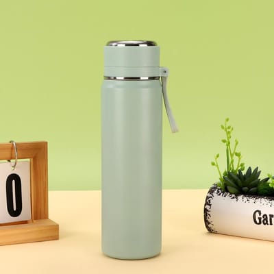 Tasse à vide simple en acier inoxydable, de haute qualité, pour étudiant, pour l'extérieur, portable, pour voiture 500ml