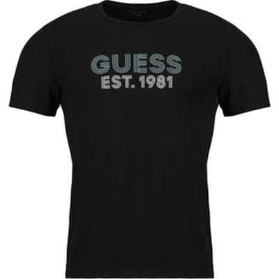 Guess  T-shirt Korte Mouw SS CN CLASSIC DESIGN TEE