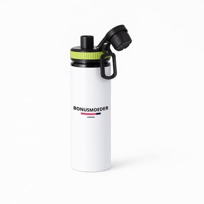 Hacebo® - bonusmoeder loading waterfles met draaidop groen - Mama - ochtendkoffie laden - Moeder cadeautjes - moederdag - verjaardagscadeau - verjaardag - cadeau - geschenk - kado - gift - moeder artikelen - water fles - 850ML
