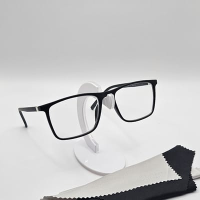 Afstandbril -0,5 / GEEN LEESBRIL / unisex bril voor veraf op sterkte / myopia glasses / MIN BRIL -0.5 / bril voor bijziendheid -0,5 / zwarte montuur met afstandslenzen / lunette pour ordinateur / 2024 Aland optiek