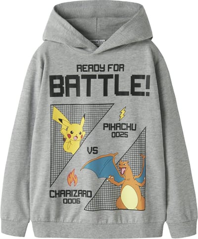 NAME IT - NKMJOL POKEMON NREG SWEAT WH UNB SKY - Jongens - Sweaters