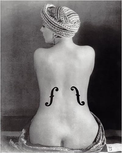 Kunstdruk Man Ray - Le Violon d-Ingres 51x61cm