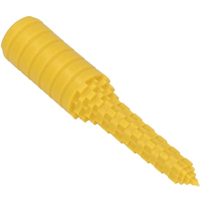 Perceur de Pain à Hot-Dog ABS Antiadhésif Outil de Perçage de Pain à Hot-Dog pour Cuisine Camping Fête Barbecue Jaune jaune