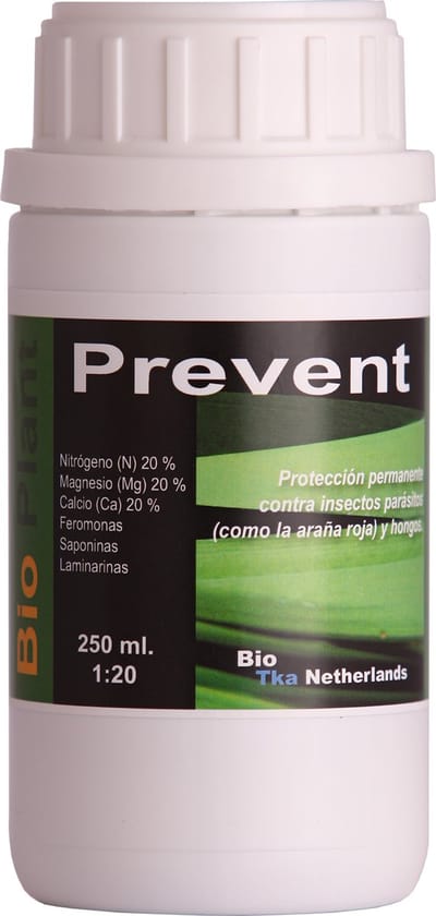 BioTka PREVENT 250 ml. Beschermen en Bladvoeding - Bladvoeding - insecten - schimmels - biologische voeding - biologische plantenvoeding - planten - bio supplement - hydro voeding - plantenvoeding aarde - kokosvoeding - kokos voeding