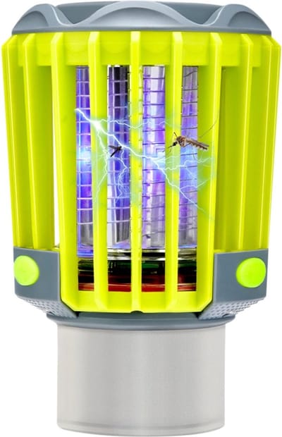 Trekker 2-in-1 Muggenlamp, Geel