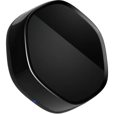 Smart Wireless Gateway IR Afstandsbediening Zigbee 3.0 BLE Mesh 2.4G WiFi voor Airconditioner TV DVD zwart