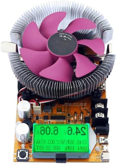 Verstelbare 150W 20A Constant Current Tester voor Hoge Precisie, Capaciteitstest met LCM Display en Weerstandsmeting