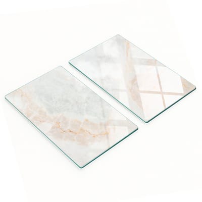 Multifunctionele decoratieve keukenplanken van gehard marmer, 2x30x52 cm