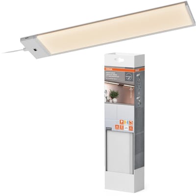 OSRAM Onderkast Lineaflex Basisunit licht 360mm, 5. 3W, 380lm, CCT 2700K/4000K, Wit, Aluminium/ABS, IR-sensor