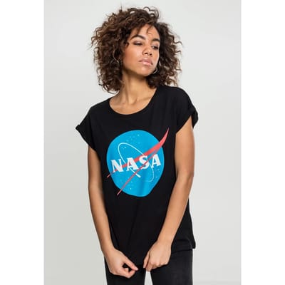 Mister Tee NASA - NASA Insignia Dames Tshirt - 4XL - Zwart