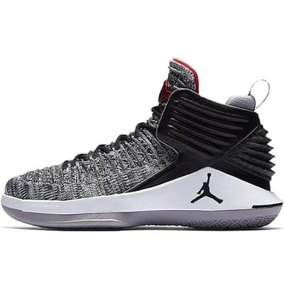 Jordan Air Jordan 32 Mid MVP BG Amorti Antidérapant Mi-montante Chaussures de Basketball Performance pour Femme Noir aa1254-002 38 gray