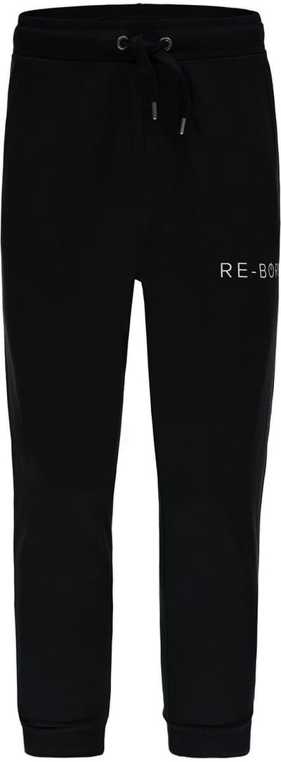 Re-Born - Sportkleding - Sportbroek - Joggingbroek - Sportbroek met zakken - Heren - Zwart - Maat S