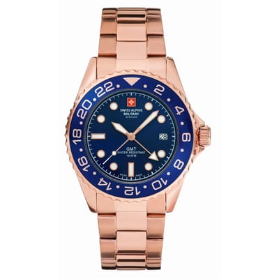 Swiss Alpine Military - 7052.1165 - Polshorloge - Heren - Kwarts - Master Diver GMT