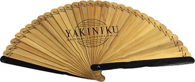 YAKINIKU Waaier - Bamboe Kolenwaaier - Aansteekwaaier Shichirin & Kamado - BBQ Accessoire