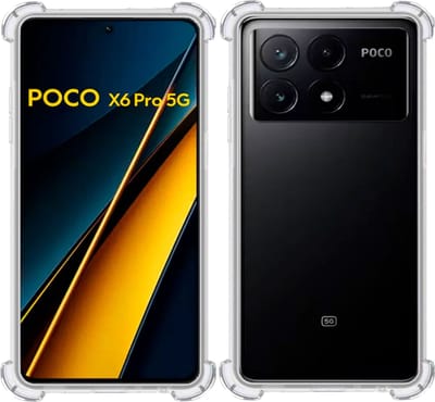 Hoesje geschikt voor Poco X6 Pro – Extreme Shock Case – Case Transparant