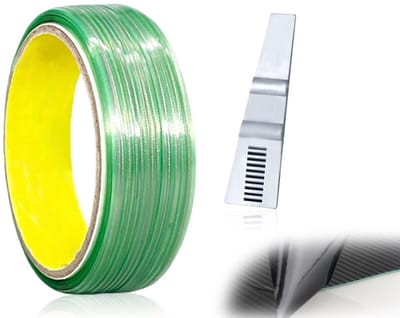Dailygoods - Knifeless Tape - Adhesive Tape zonder mes - 5 meter - Snijden zonder schade - Ideaal voor auto en apparaten - Precisie snijden