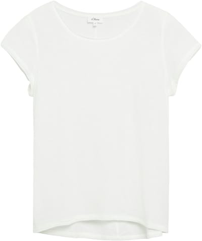 Regular fit t-shirt van puur katoen