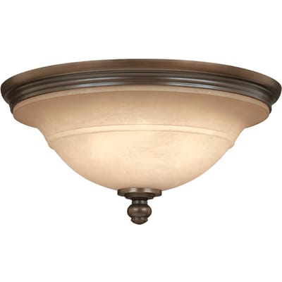 Bohemian Plafondlamp - Steady Lighting - Metaal - Bohemian - E27 - L: 44.5cm - Voor Binnen - Woonkamer - Eetkamer - Brons