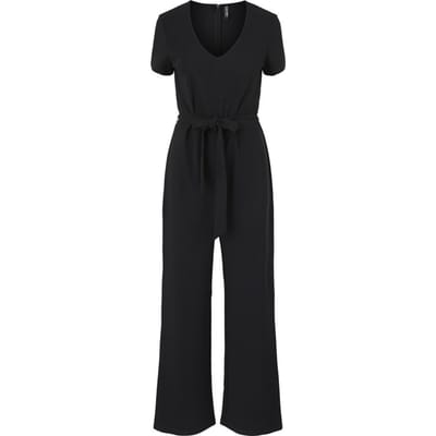 Pieces Broek Pcharries Ss Ankel Jumpsuit Bc 17122115 Black Dames Maat - XS